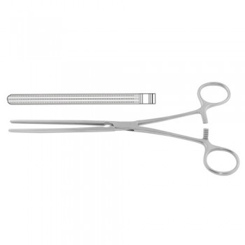 Doyen Atrauma Intestinal Clamp Straight Stainless Steel, 18.5 cm - 7 1/4"